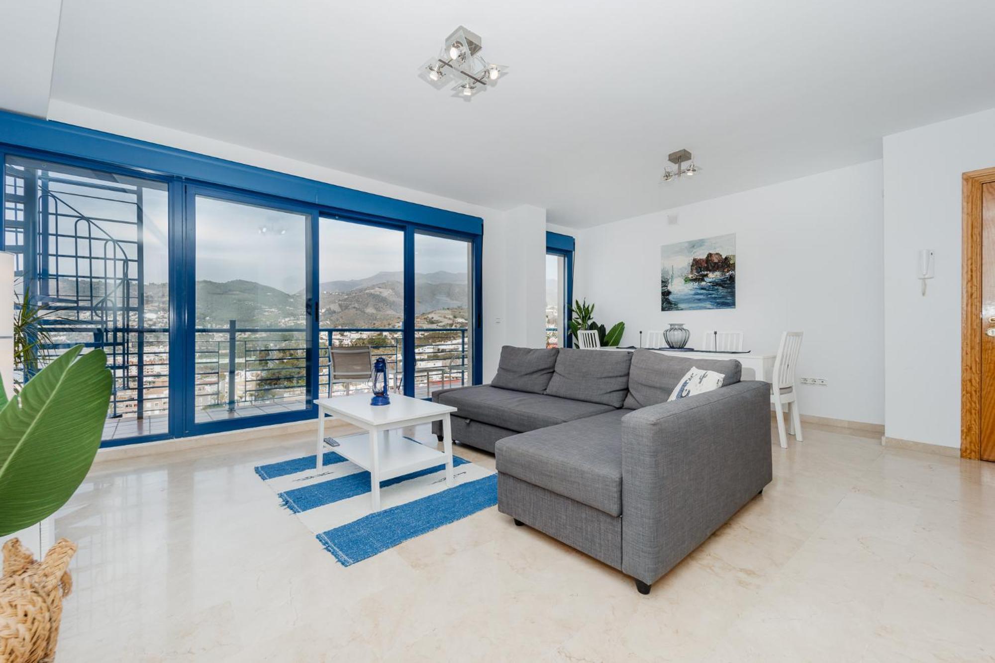 Blue Nautico - Penthouse With Stunning Views Of La Herradura ラ・エラドゥーラ エクステリア 写真