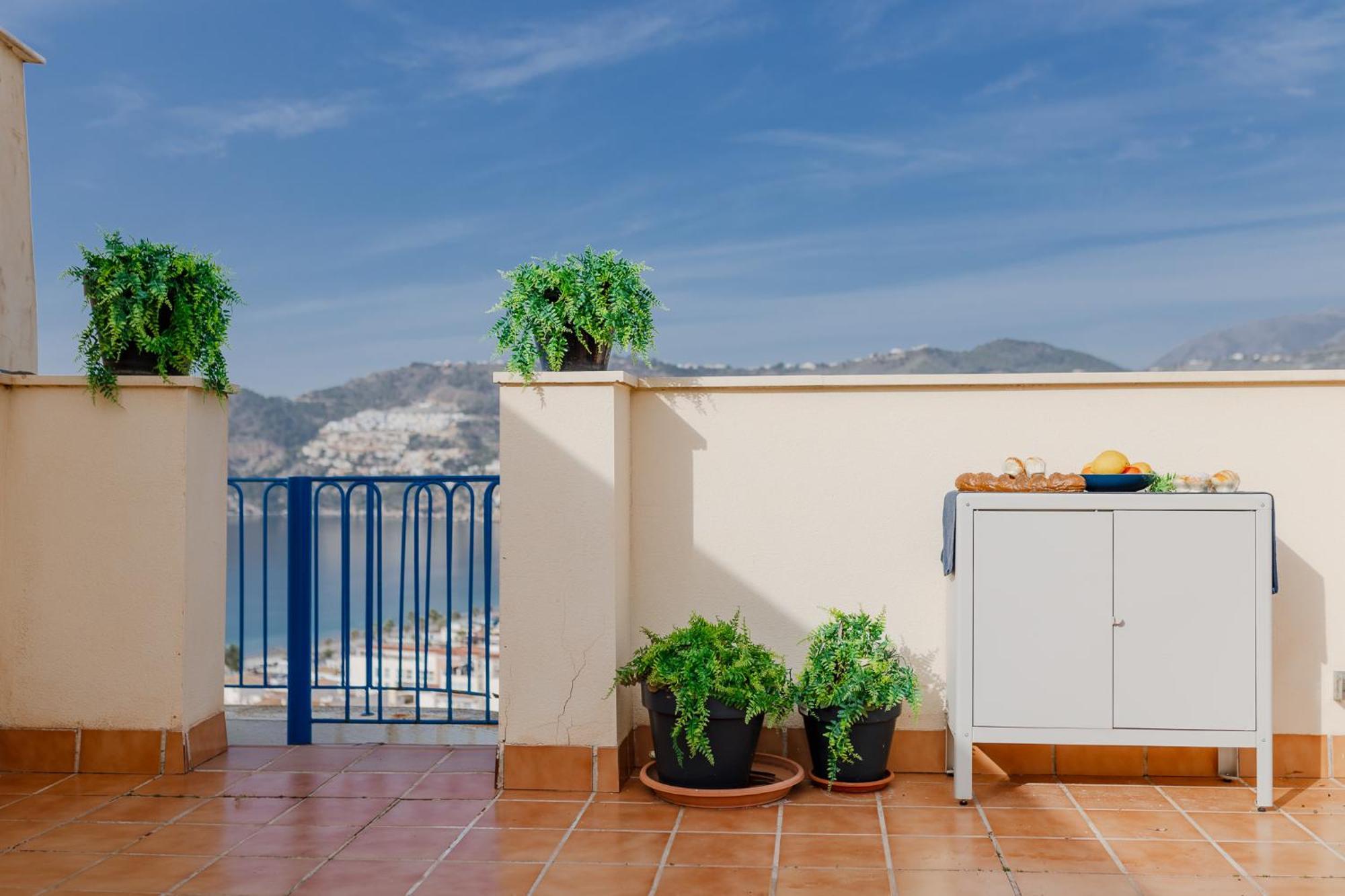 Blue Nautico - Penthouse With Stunning Views Of La Herradura ラ・エラドゥーラ エクステリア 写真