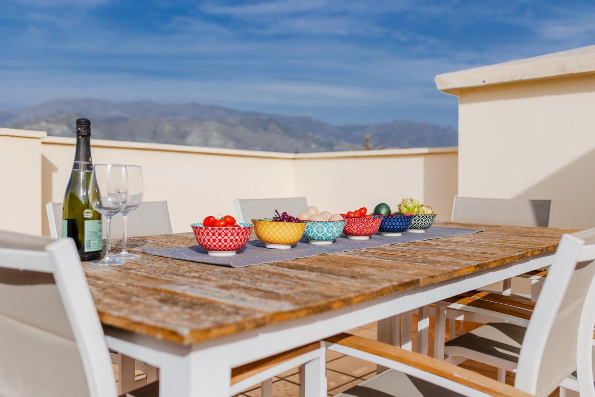 Blue Nautico - Penthouse With Stunning Views Of La Herradura ラ・エラドゥーラ エクステリア 写真